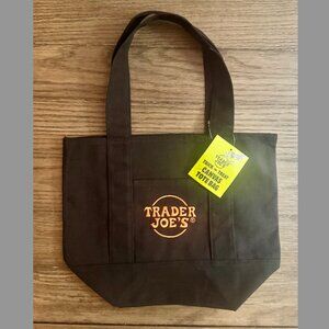 Trader Joe’s Mini Canvas Trick-or-Treat Tote (Black)